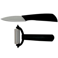 SET11 Forza Bianco нож керам бел 10 см   пилер