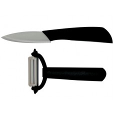 SET11 Forza Bianco нож керам бел 10 см   пилер