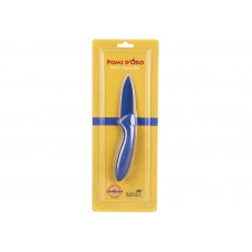 K0855 Organza Blu нож керам синий, лезвие 8 см, толщина 2 мм